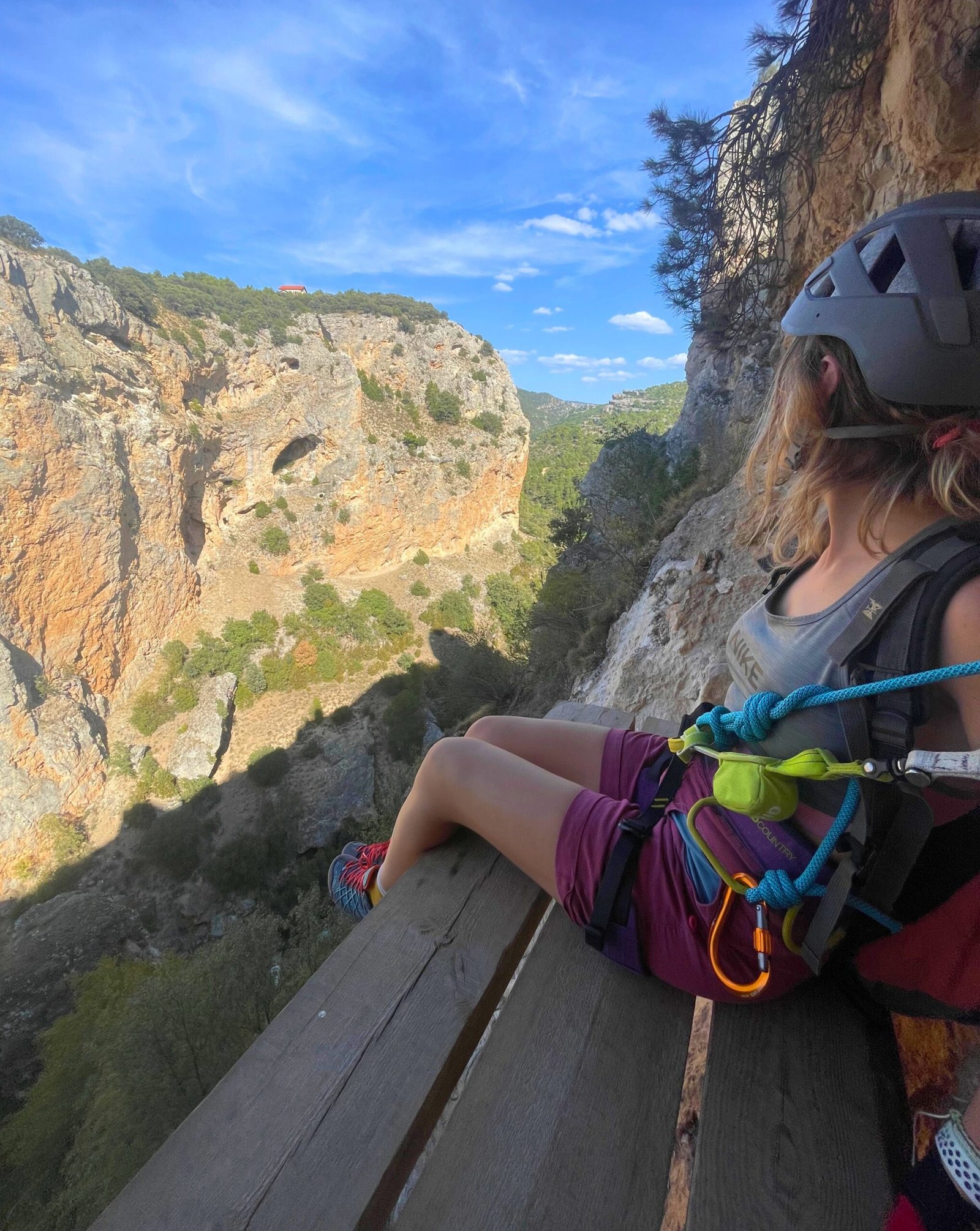 vía ferrata ventano del diablo vías ferratas, escalada, senderismo, cuenca, que hacer en cuenca, turismo activo, vía ferrata el ventano del diablo