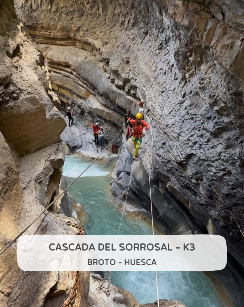 Vía ferrata Sorrosal, Broto, Huesca