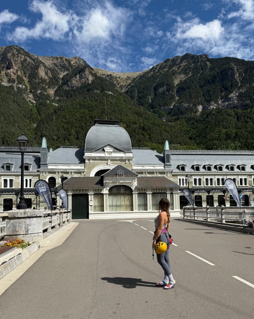 Vía Ferrata pared de iserías - Canfranc estación