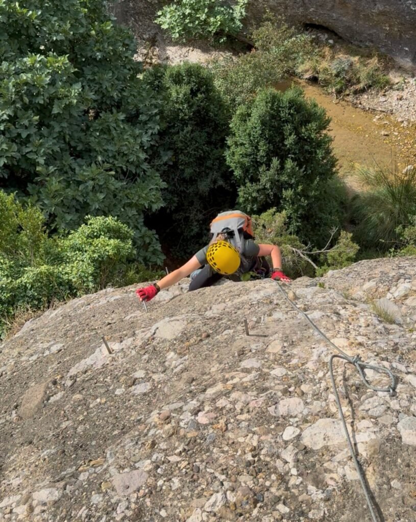 Vía ferrata canal del Palomo - Huesca
